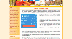 Desktop Screenshot of calories-in-foods.com